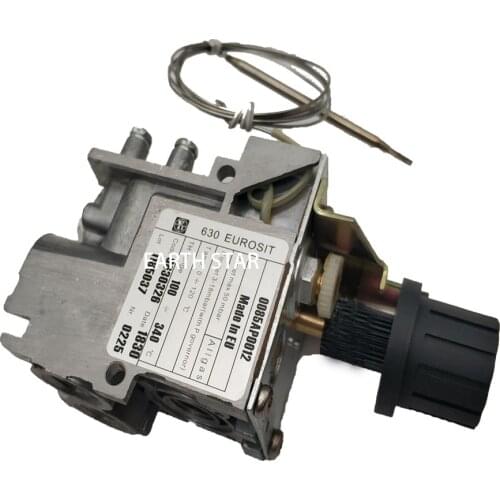 Earth Star Model 630 minisit gas fryer replacement spare parts thermostat control valve 100-340 degree lpg thermostaic valves