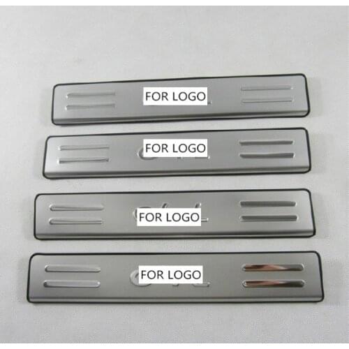 High quality stainless steel Scuff Plate/Door Sill For 2012 2013 2014 Citroen C4 L/C4 Built-in external