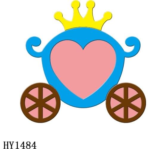 Princess Pumpkin Car Shaker Toys Mould Cutting Dies HY1484 Wooden Dies Suitable for Common Die Cutting Machines on the Market