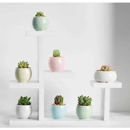 For Decorativa Madera Estante Para Flores Estanteria Escalera Rack Outdoor Flower Stand Stojak Na Kwiaty Dekoration Plant Shelf