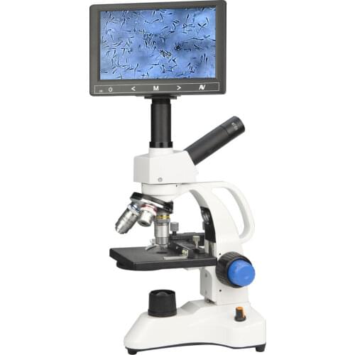 4000X Professional Monocular Biological Microscope Aquaculture Sperm Egg Mite Blood Inspection