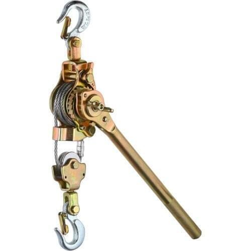 Manual Tools 1T Hoist Ratchet Hand Cable Winch Puller Crane