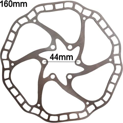 Bicycle Disc Brake Rotor SUS 410 Material 160MM/18 HS1 6 Bolts MTB Mountain Bike Disc Hydraulic Mountain