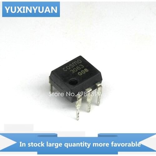 YUXINYUAN 10PCS/LOT COSMO3063 COSMO 3063 SMO3063 MO3063 DIP6 in stock in stock