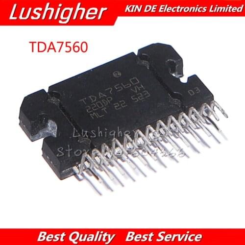 1PCS TDA7560 ZIP25 ZIP TDA7560A 4 X 45W QUAD BRIDGE CAR RADIO AMPLIFIER PLUS HSD