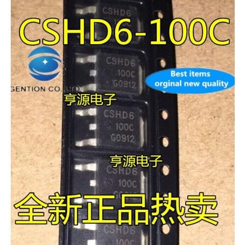 10PCS CSHD6-100C SOT252 CSHD6 in stock 100% new and original