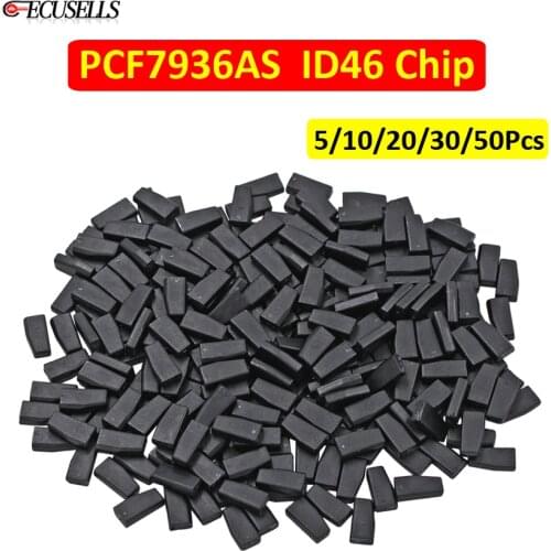 5/10/20/30/50Pcs PCF7936AS ID46 Auto Transponder Chip Ceramic Blank Chip PCF7936 7936 Car Key Chip For Honda for Toyota for Kia