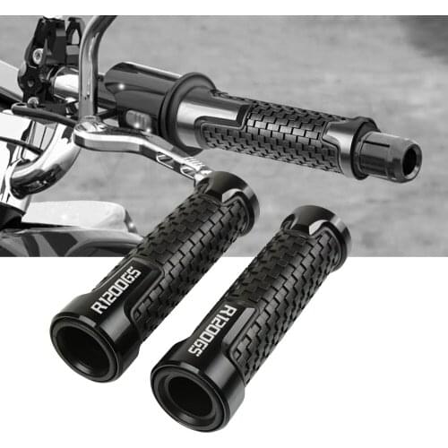 Hot sale 7/8''22mm For BMW R1200GS Universal Motorcycle Cnc Aluminum Rubber Hand Grip Bar handlebar grip