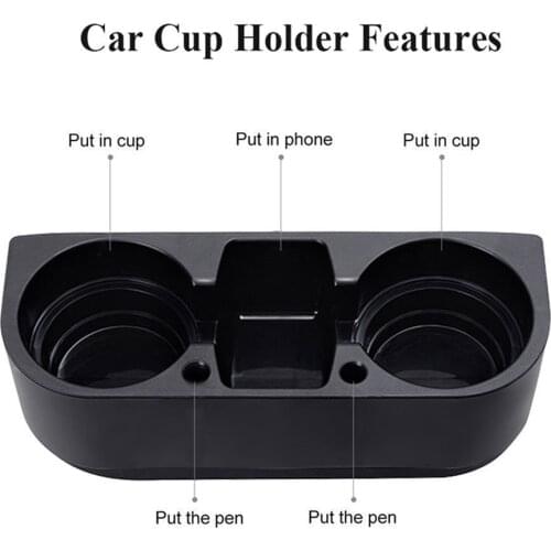Car Cup Holder Auto Seat Gap Water Cup Drink Bottle Can Phone Keys Organizer Storage Holder Stand Accessories Car Styling