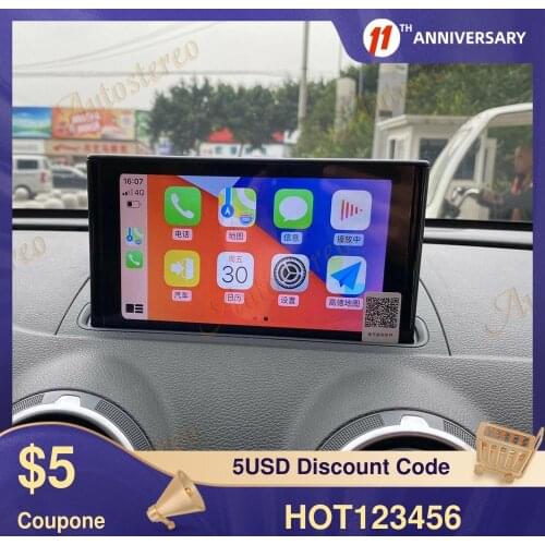 Foldable For Audi A3 2011+ Android 10.0 64GB Car GPS Navigation Multimedia Player Car Auto Stereo Radio Tape Recorder Head Unit
