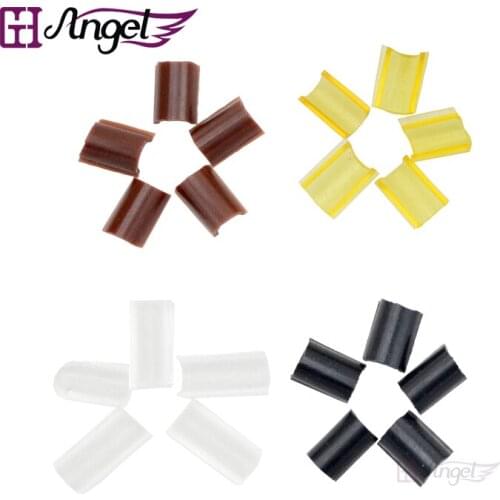 Free shipping 5000pcs Keratin glue Nail U-Shaped Fusion Chips Glue U Tip Keratins for making fusion hair extensions