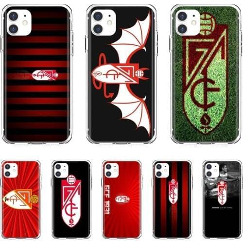 Granada-CF-La-Liga-Andalusia-Spain Soft Skin Case For Xiaomi mi Redmi Note 3 4 4X 5 6 7 8 8t 9 9s 9t 10 pro lite