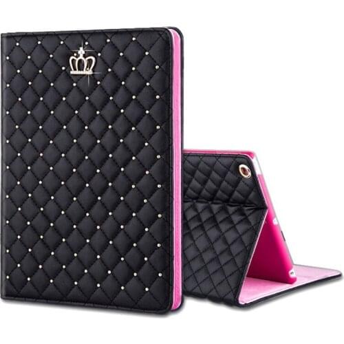 9.7'' Crown Coque for iPad 2 iPad 3 iPad 4 Case A1430 A1458 Luxury Smart Auto-Sleep PU Leather Stand Cover for iPad 2 3 4 Case