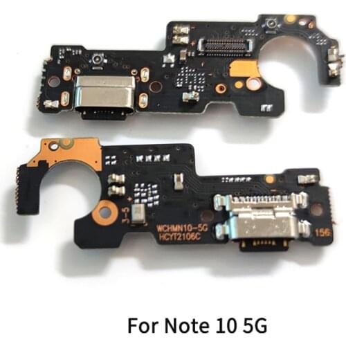 USB Port Charging Board For Xiaomi Redmi Note 10 5G USB Charging Dock Port Flex Cable Repair Parts