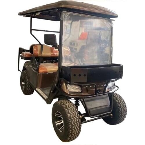 New Energy Electric Vehicle 4-Seater 60V Electric Sightseeing Car/Electric Golf Cart/Home Leisure Scooter/Beach Off-Road Vehicle