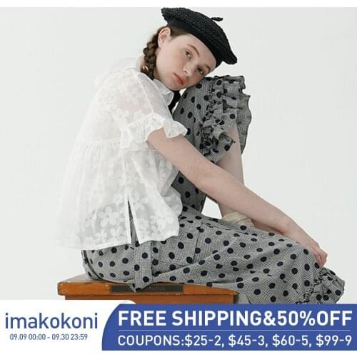 Летние блузки Imakokoni China At AliExpress