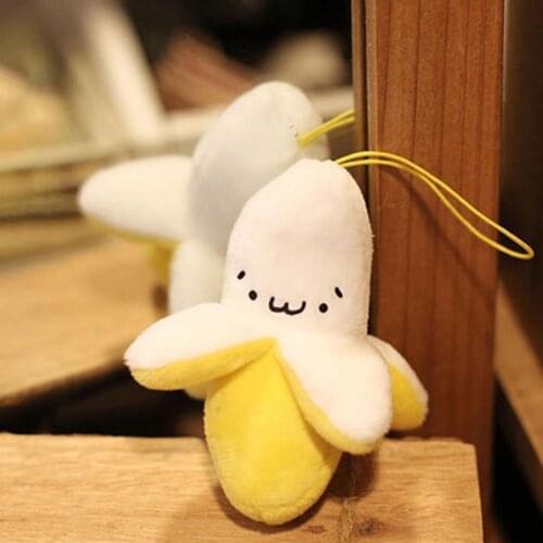 Pendant Creative Lovely Design Multiple Use Stuffed Banana Doll for Car