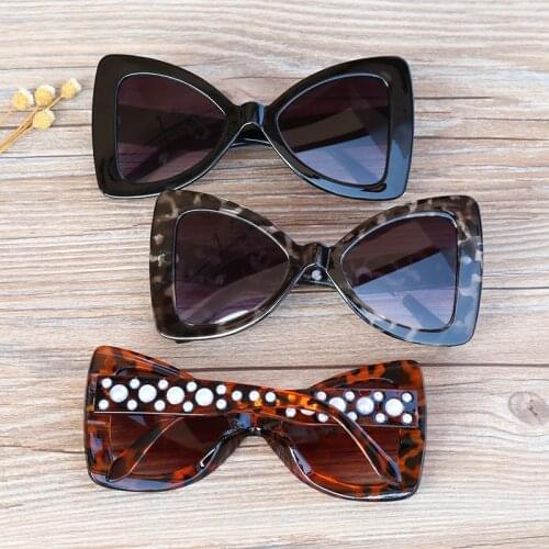 FOCUSNORM 4 Colors Summer Toddler Kids Girls Boys Sunglasses For 3-12Years Leopard Printed With Pearls Outdoor Glasses