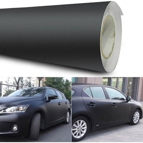 Matte Film Car Film UV-proof Self-adhesive PVC Scratch Resistant Matte Car Tinting Film for Vehicles Wear-resistant Tint Film