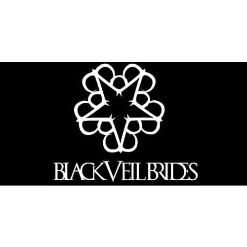 Fashion Black Veil Brides Print Big 70*140cm Hot Sale Absorbent Bamboo Fiber Bath Beach Gym Travel Swim Towel Fast Drying