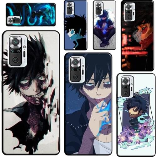 My Hero Academia Dabi Soft Case For Xiaomi Redmi Note 10 8 9 Pro 8T 9S Phone Cover For Redmi 9 9A 9C 9T 8A K40