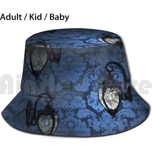 In The Shadows Bucket Hat Adult kid baby Beach Sun Hats Mystery Whodunnit Victorian Victorian Gothic Gothic Novel Gothic