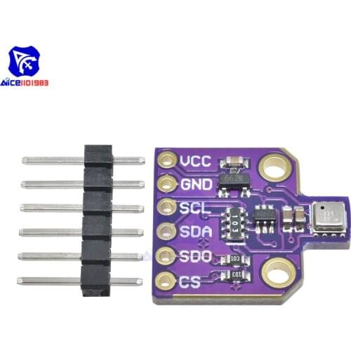 4 in 1 Gas High Accuracy Board BME680 Digital Temperature Humidity Temperature Pressure High Altitude Sensor Module for Arduino