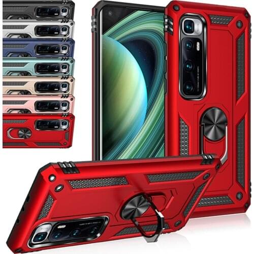 For Xiaomi Mi 10 Ultra Case Note 10 Lite Redmi 8A 9A 9C K30 K20 Shockproof Armor Ring Case For Redmi Note 8 8T 9S 9 Pro Max Capa