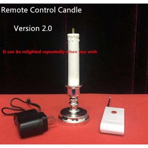 Remote Control Candle 2.0 by J.C Magic Stage Magic Tricks Illusions Party Magic Show Mentalism Magia Toys Joke Gimmick