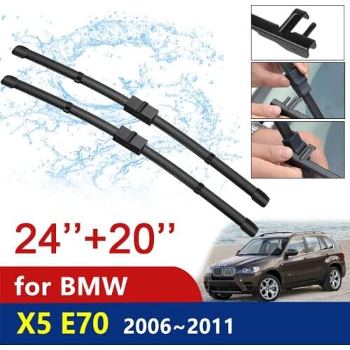 Car Wiper Blade for BMW X5 E70 2006 2007 2008 2009 2010 2011 Front Windscreen Windshield Wipers Brushes Car Accessories