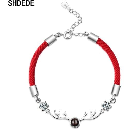 SHDEDE Red Bracelets