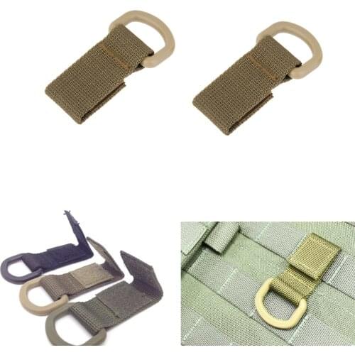 Tactical Backpack Military molle attach Nylon Webbing hanging buckle Quickdraw Carabiner Clip Camp Hike Outdoor Webdom web tool