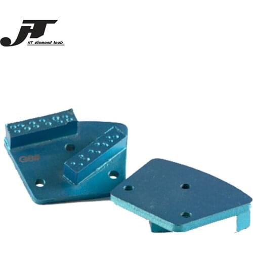 Trapezoid PCD Concrete Floor Grinding Pad/ Segment For Diamond Grinding Shoe 9PCS Free Shipping