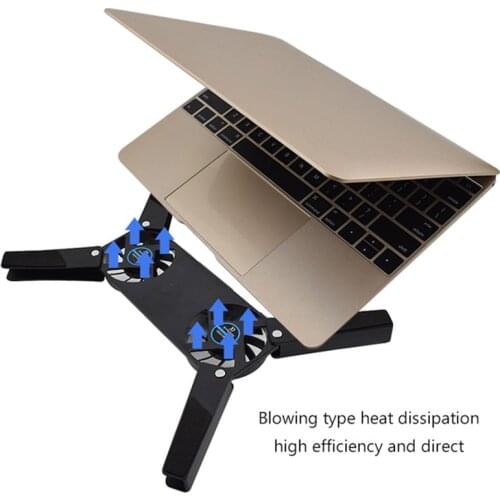5v 2500rpm Rotatable USBFan Laptop Cooler For Notebook Computer Folding Fan Cooling Pad Radiator Fans PC Wholesale Store Price