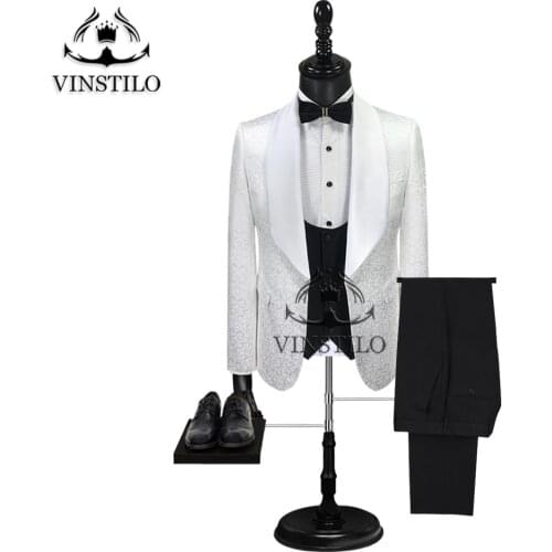 Модная мужская одежда VINSTILO China At AliExpress