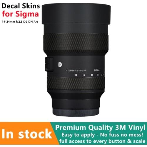 14-24 DG DN Lens Protective Skin for Sigma 14-24mm f/2.8 DG DN Art Lens for Sony E Mount Protector Coat Wrap Cover Sticker Film