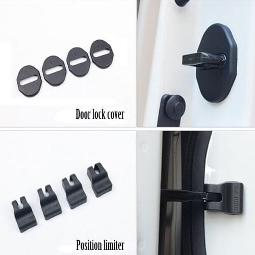 ABS Position Limiter Door Lock Catch Cover Door Protection Cover For Mitsubishi Pajero V97 V93