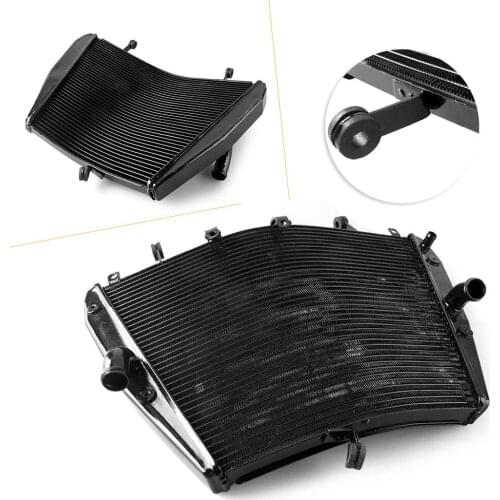 Motorcycle Aluminum Cooler Radiator for Honda CBR1000RR 2012 2013 2014 CBR 1000 RR Black