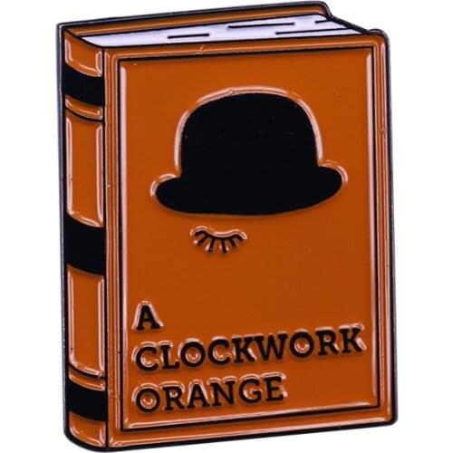 A clockwork orange brooch Anthony Burgesss classic is here in pin form
