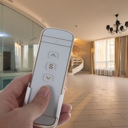 Electric Curtain Motor for Smart Home, Remote Control, Five Frequencies,Great Performance