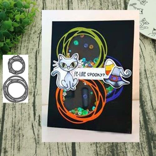 AddyCraft Die Cut Metal Cutting Dies Star ring Scrapbook paper craft album card punch knife art cutter