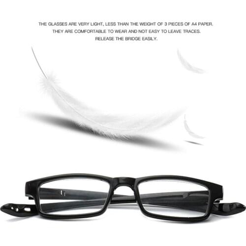MGHBHS New Upscale Mens Reading Glasses Portable Long Legs Hanging Neck Ladies Reading Glasses Diopter Glasses