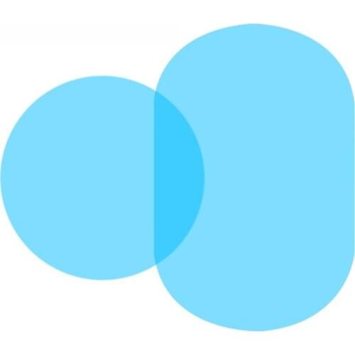 2Pcs Car Rearview Mirror Rain Film Side Window Film Reversing Mirror Full Screen Anti-Fog Nano Waterproof Film