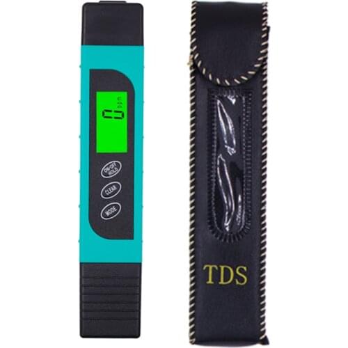 Portable LCD Digital TDS EC PPM Water Quality Filter Purity Meter Tester Pen with backlight Use for Aquarium Pool 42% off