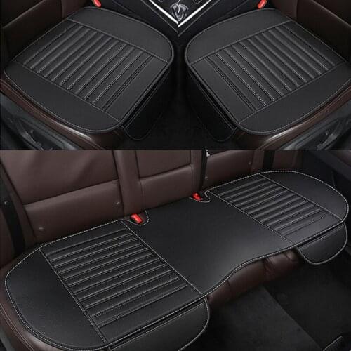 Universal Car Seat Cover Set PU Leather Cars Seat Cushion Automobiles Seat Protector Car Chair Pad Mat Auto Accessories