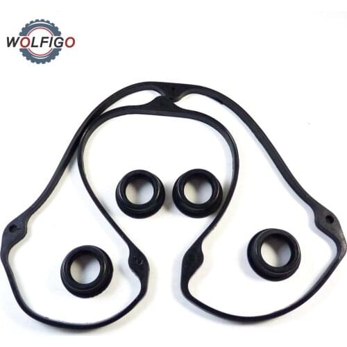 WOLFIGO 1 set Valve Cover Gaskets VS50562R For CHRYSLER SEBRING DODGE STRATUS Mitsubishi Eclipse OUTLANDER