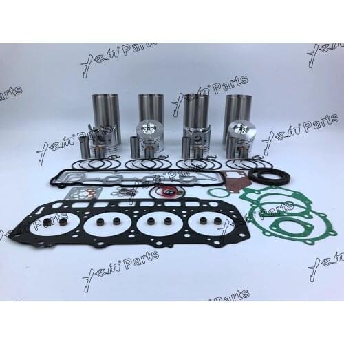 For Yanmar engine parts 4TNE98 Liner kit with full gasket set