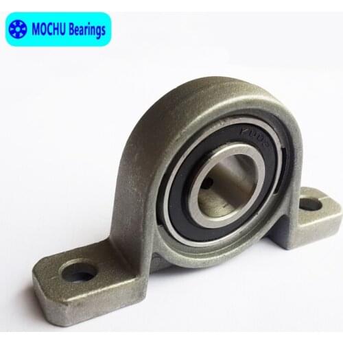 4pcs 12mm KP001 kirksite bearing insert bearing shaft support Spherical roller zinc alloy mounted bearings pillow block housing