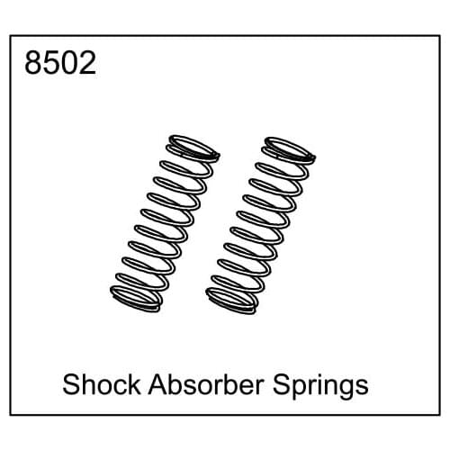 ZD racing EX07 accessories super sports car 1/7 original accessories front and rear universal spring 8502