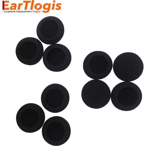 EarTlogis Sponge Replacement Ear Pads for Philips SBCHL120 SBC-HL120 Headset Parts Foam Cover Earbud Tip Pillow